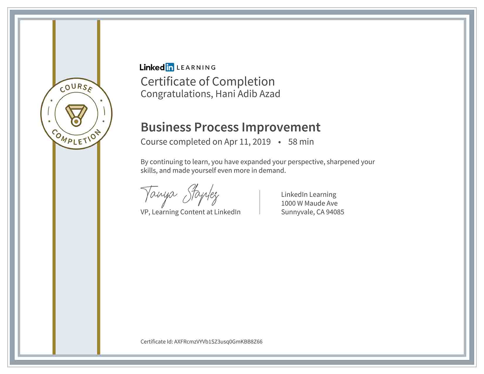 Business Process Improvement
