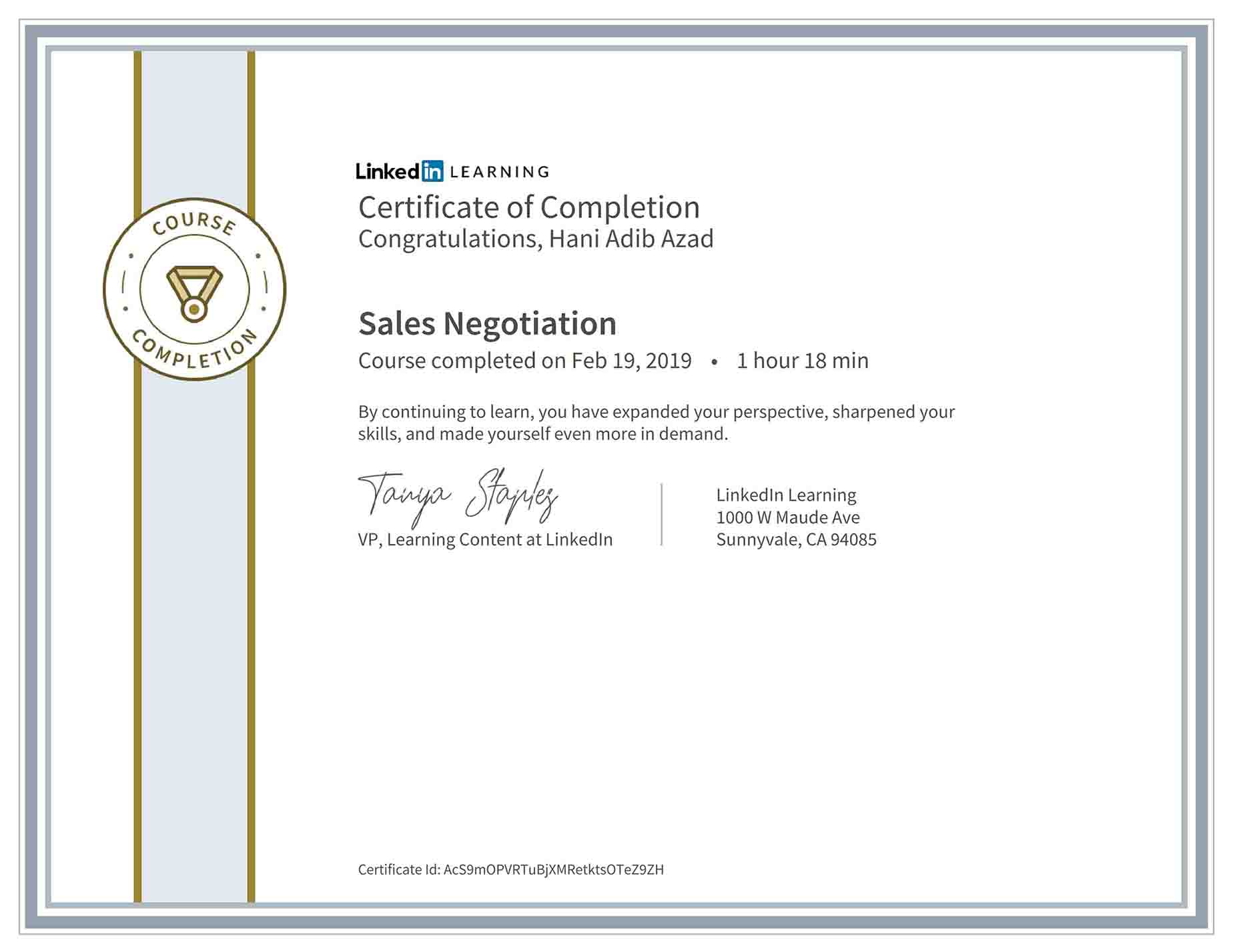 Sales Negotiation